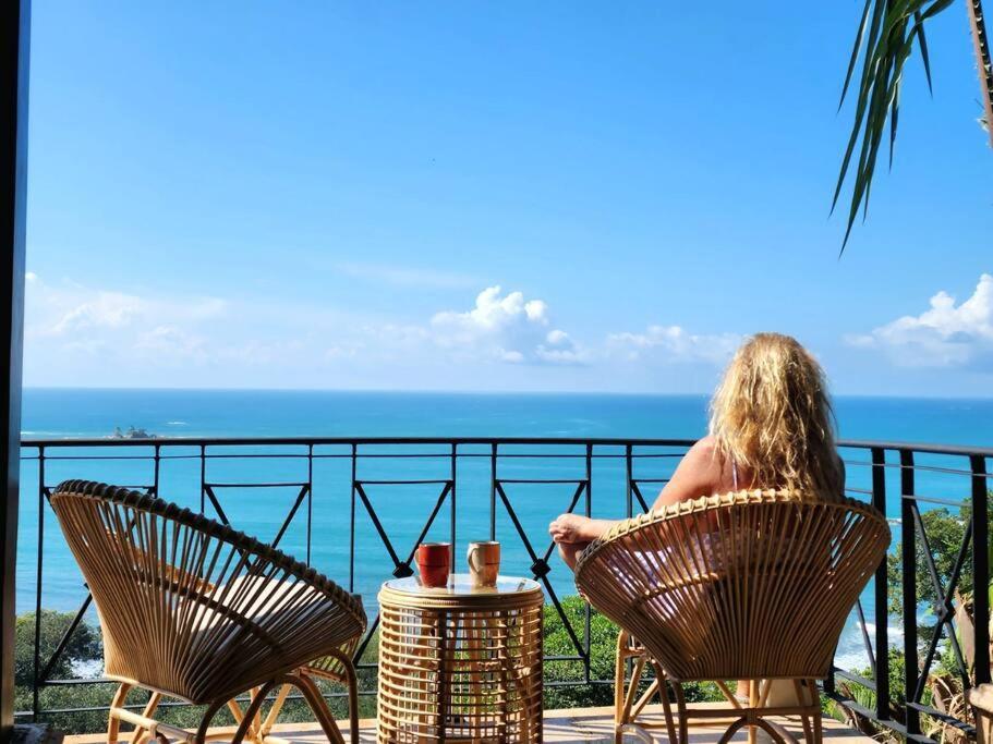 Villa Amor Del Mar With Breathtaking View Of Ocean & Jungle Dominical Bagian luar foto