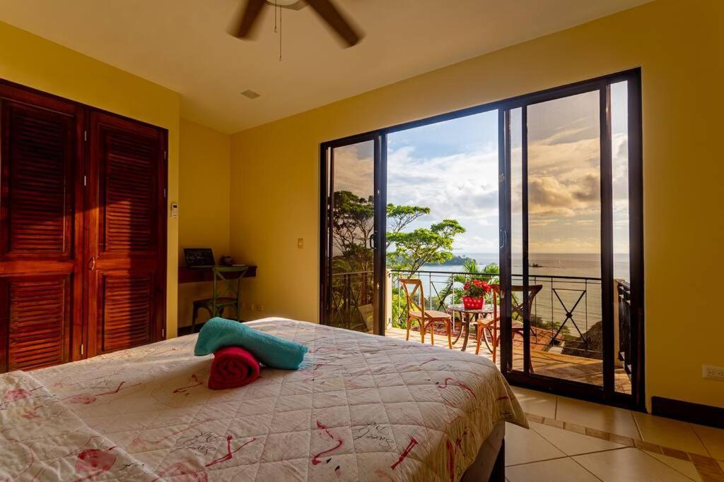 Villa Amor Del Mar With Breathtaking View Of Ocean & Jungle Dominical Bagian luar foto