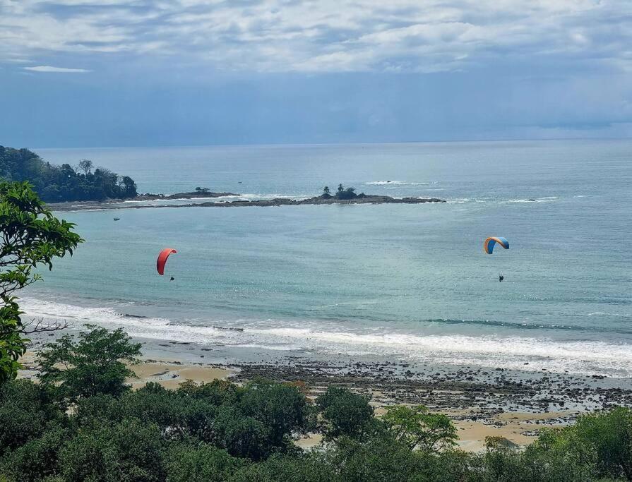 Villa Amor Del Mar With Breathtaking View Of Ocean & Jungle Dominical Bagian luar foto