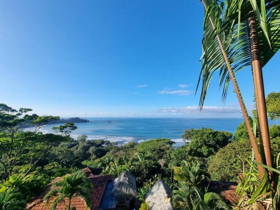 Villa Amor Del Mar With Breathtaking View Of Ocean & Jungle Dominical Bagian luar foto