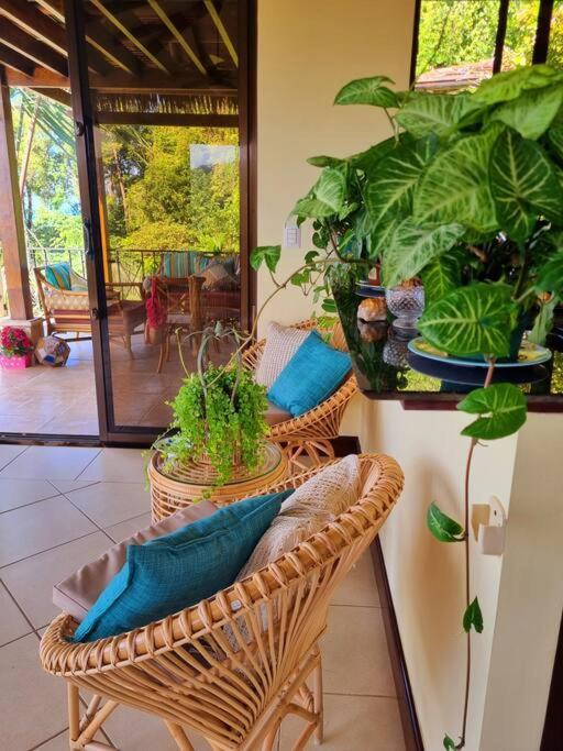 Villa Amor Del Mar With Breathtaking View Of Ocean & Jungle Dominical Bagian luar foto