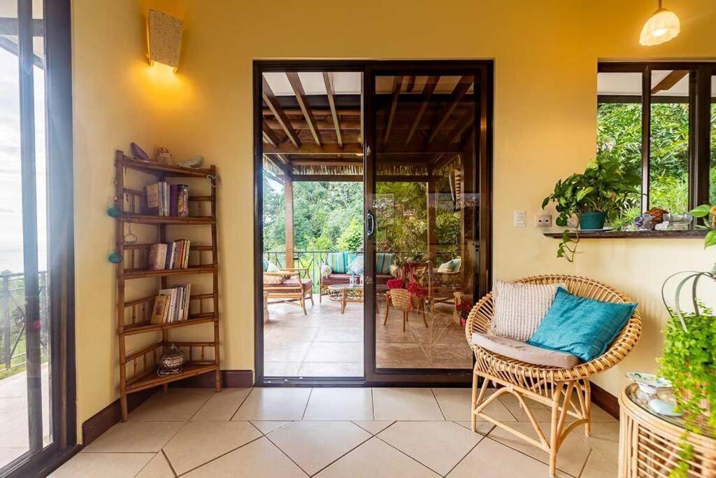 Villa Amor Del Mar With Breathtaking View Of Ocean & Jungle Dominical Bagian luar foto