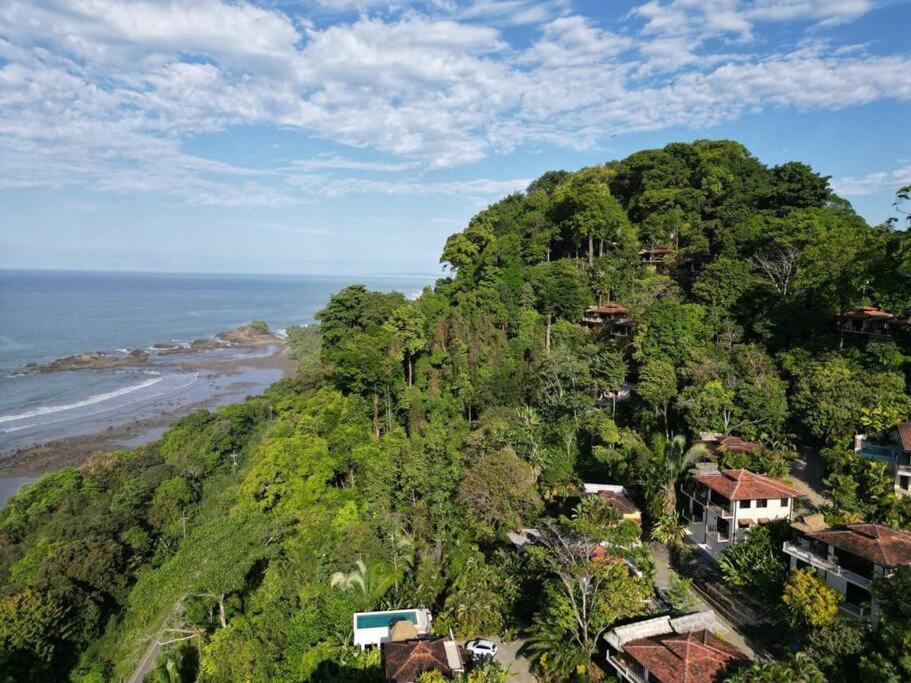 Villa Amor Del Mar With Breathtaking View Of Ocean & Jungle Dominical Bagian luar foto