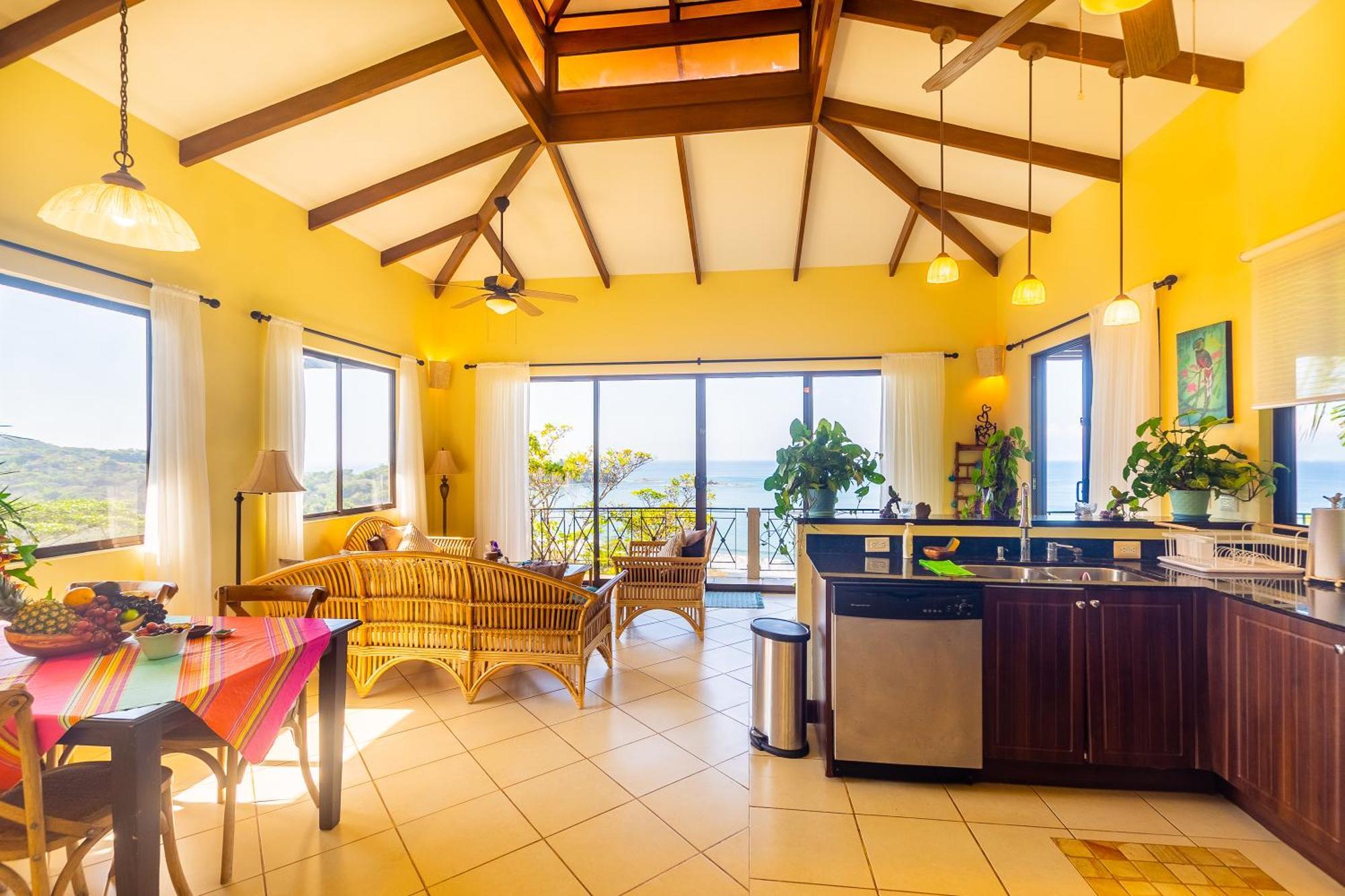 Villa Amor Del Mar With Breathtaking View Of Ocean & Jungle Dominical Bagian luar foto